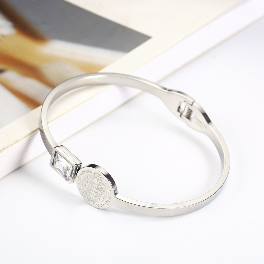 OUFEI Bangles Stainless Steel  - Women'S Fashion Vogue reseña y precio
