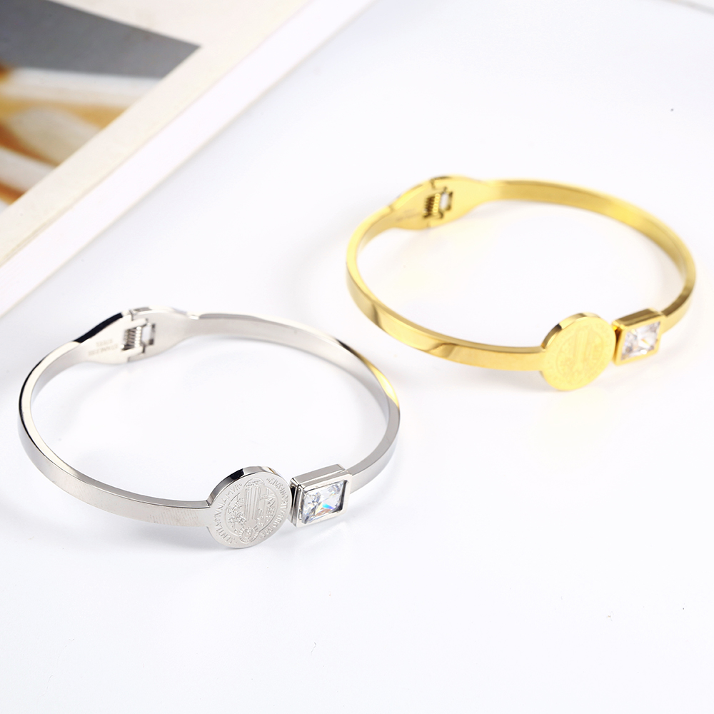OUFEI Bangles Stainless Steel  - Women'S Fashion Vogue reseña y precio