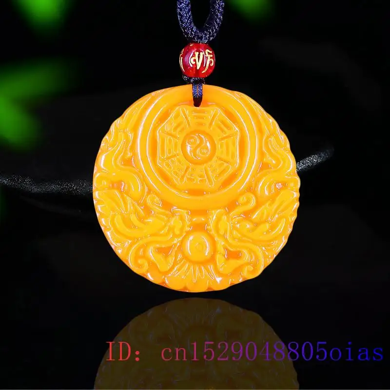 Yellow Jade Dragon Pendant Gif - Women'S Fashion Jewellery reseña y precio