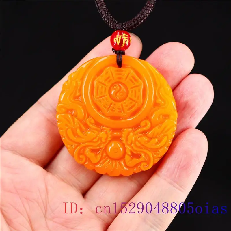 Yellow Jade Dragon Pendant Gif - Women'S Fashion Jewellery reseña y precio