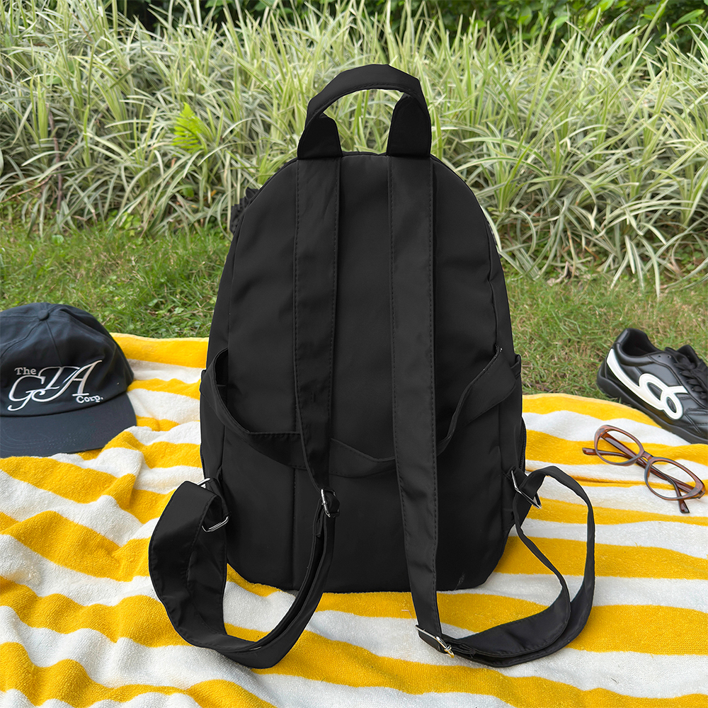 Polka Dot Nylon Drawstring Bac - Women Fashion Online reseña y precio