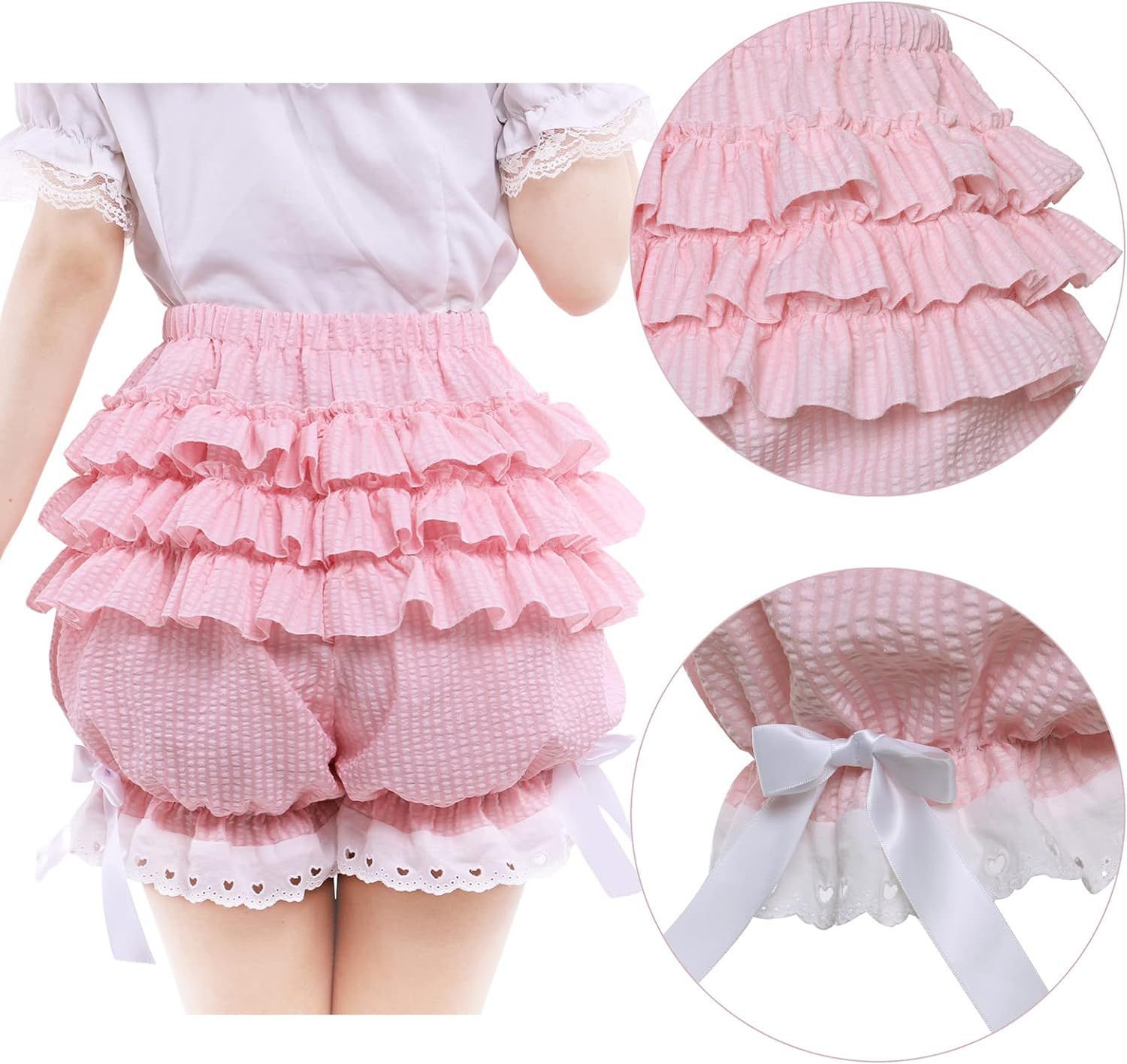 Lolita pants cute strap bow-kn - Women'S Fashion Kilt reseña y precio