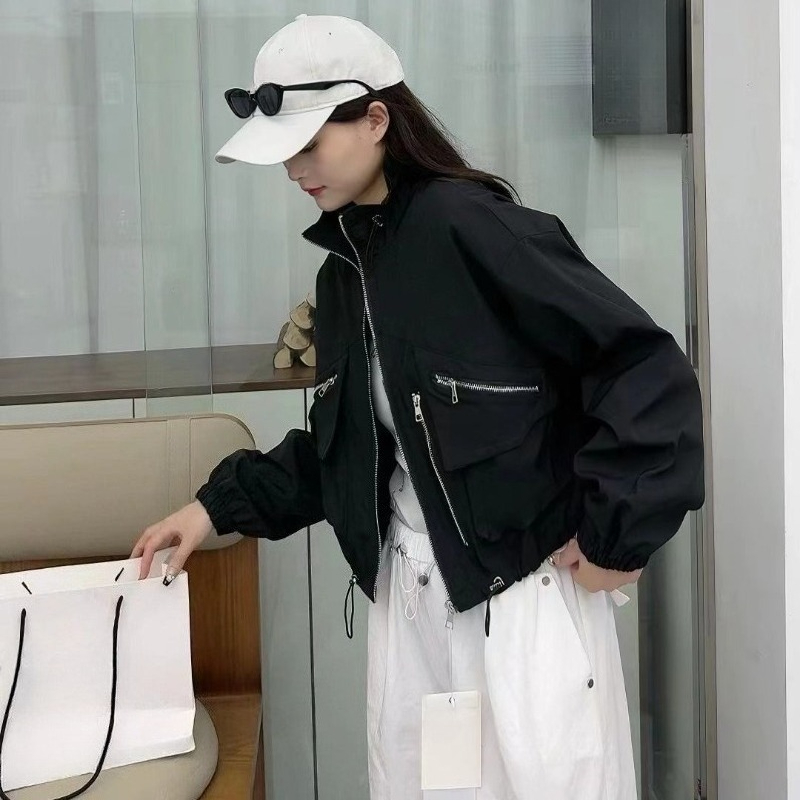 2025 Spring Autumn Korean Fash - Women'S Fashion Utility Jacket reseña y precio
