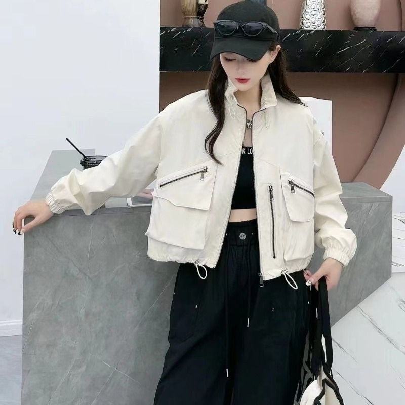 2025 Spring Autumn Korean Fash - Women'S Fashion Utility Jacket reseña y precio