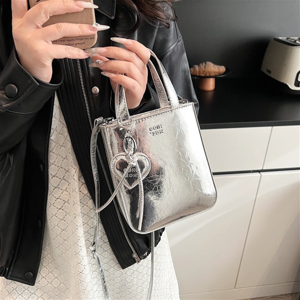 Korean Women Bag Silver Mini S - Women'S Fashion Vogue reseña y precio