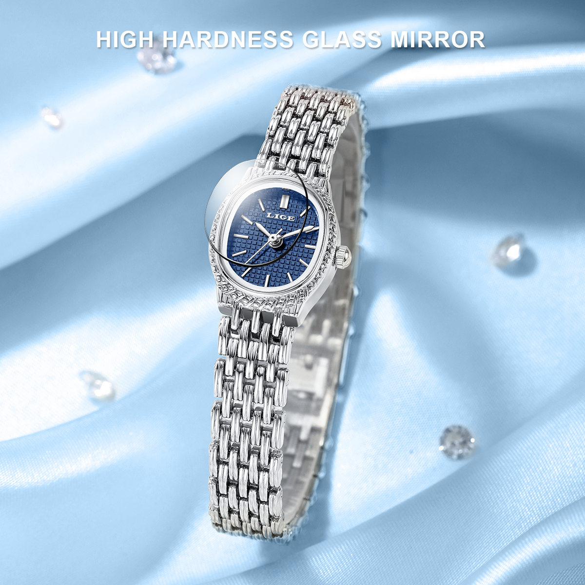 LIGE Fashion Luxury Quartz Wom - Women Fashion Simple reseña y precio