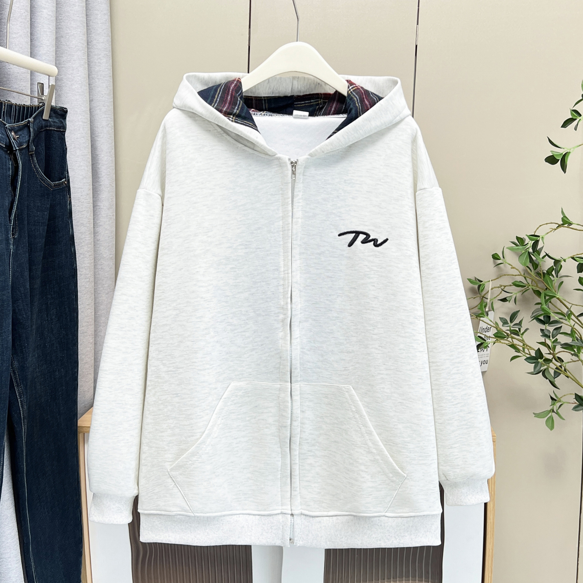 XXXXL Fashion Plus Size Women' - Women'S Fashion Zip Up Hoodies reseña y precio