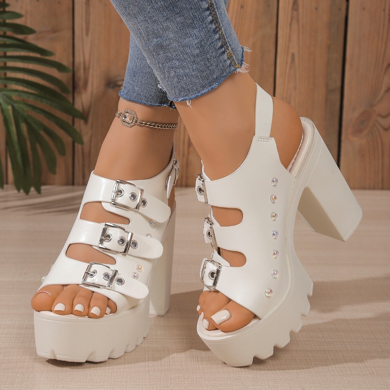Super High Heel Sandals Summer - Women'S Fashion Belts reseña y precio