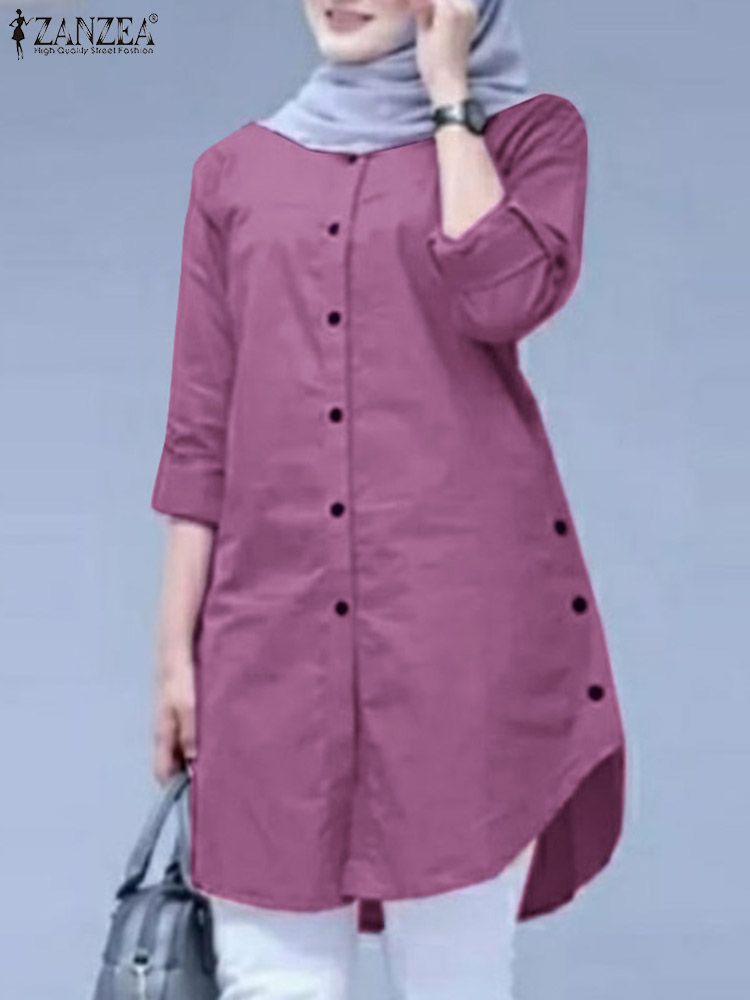 2026 ZANZEA Spring Shirt Fashi - Turkey Women Fashion reseña y precio
