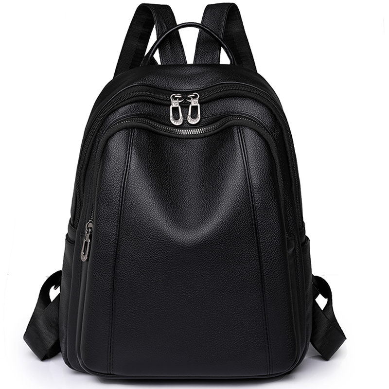 High Quality Leather Backpack  - Women Fashion Online reseña y precio