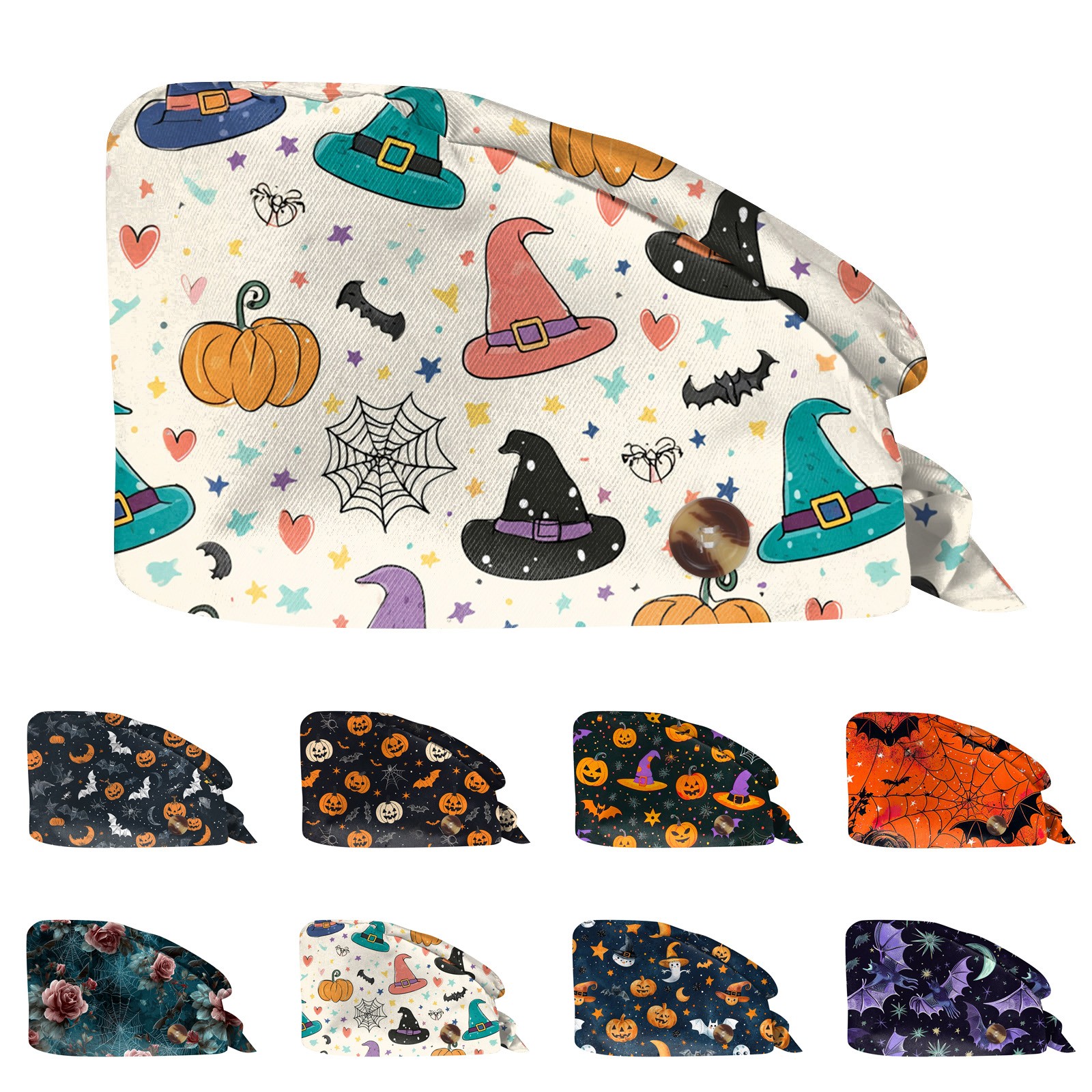 Halloween Nurse Hat Cute Carto - Bucket Hat Women reseña y precio