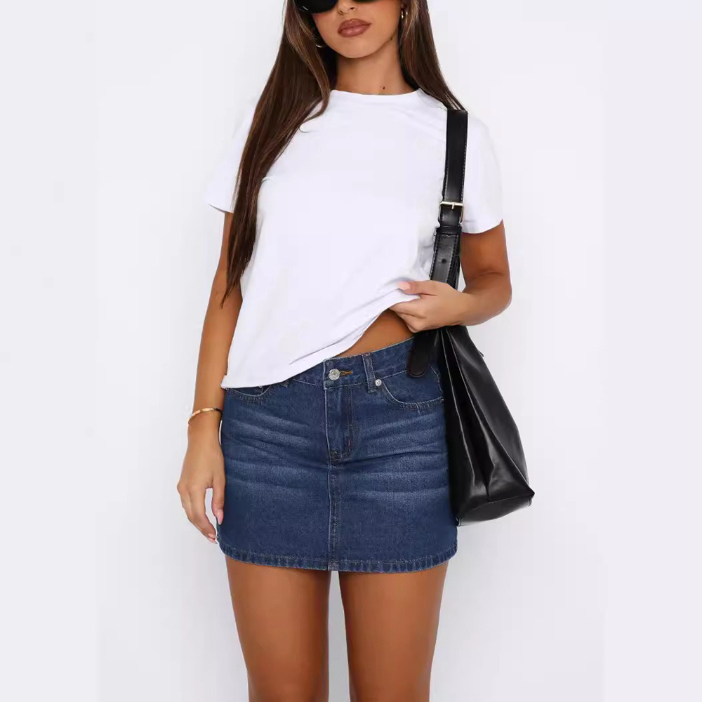 Womens Denim Short Skirts Jean - Denim Shorts Women reseña y precio