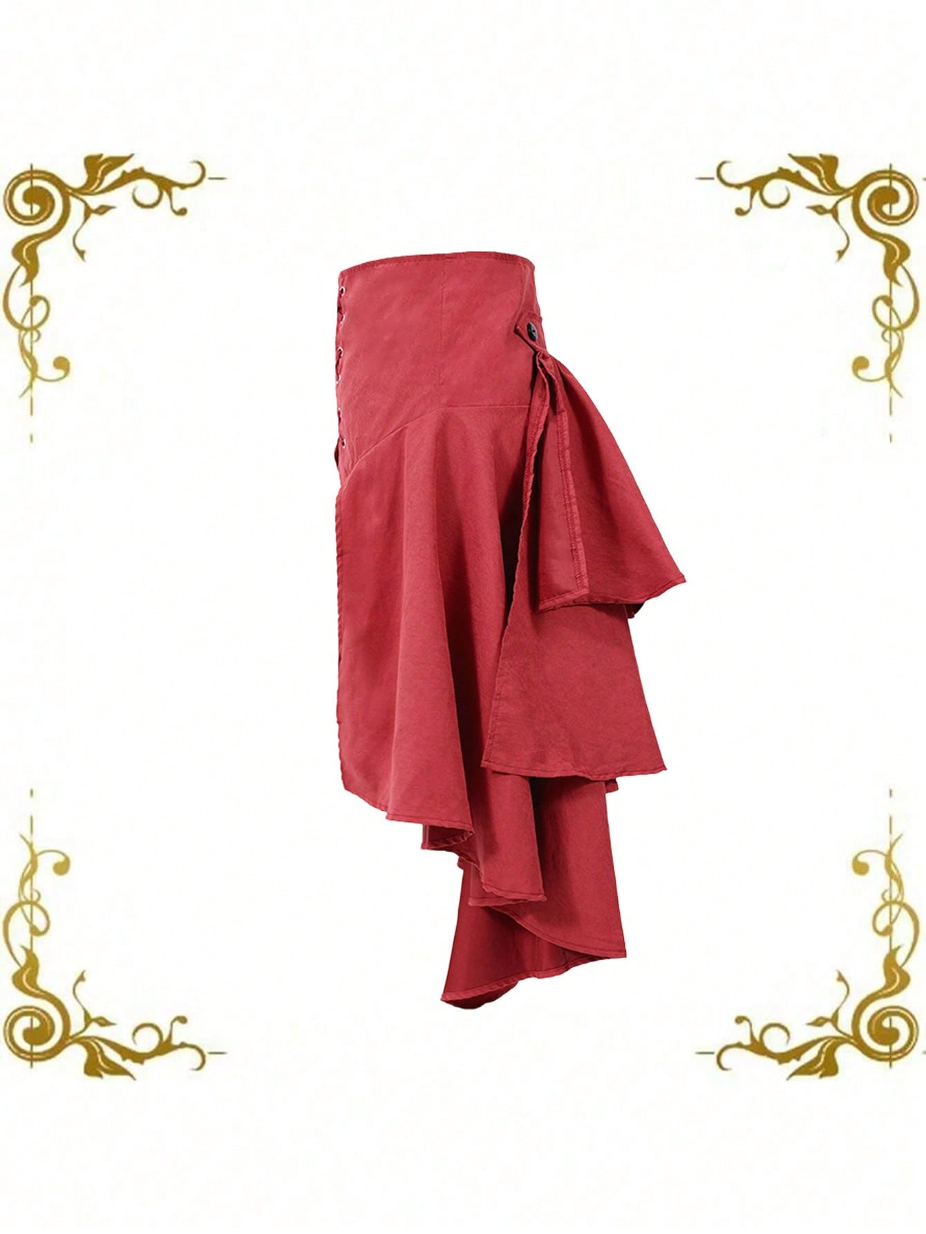 Women Gothic Steampunk Pirate  - Women'S Fashion Kilt reseña y precio