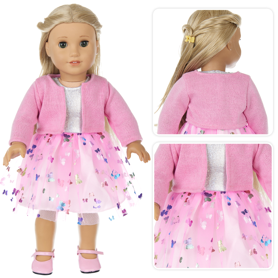 Doll Clothes for 16-18Inch 40- - Women'S Fashion Kilt reseña y precio
