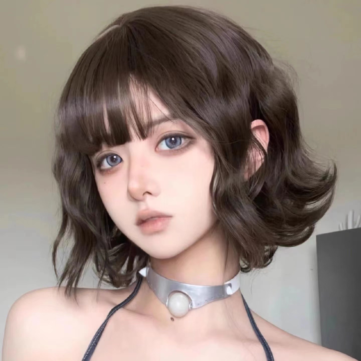 Black Short Curly Hair Wig for - Xxl Women Fashion reseña y precio