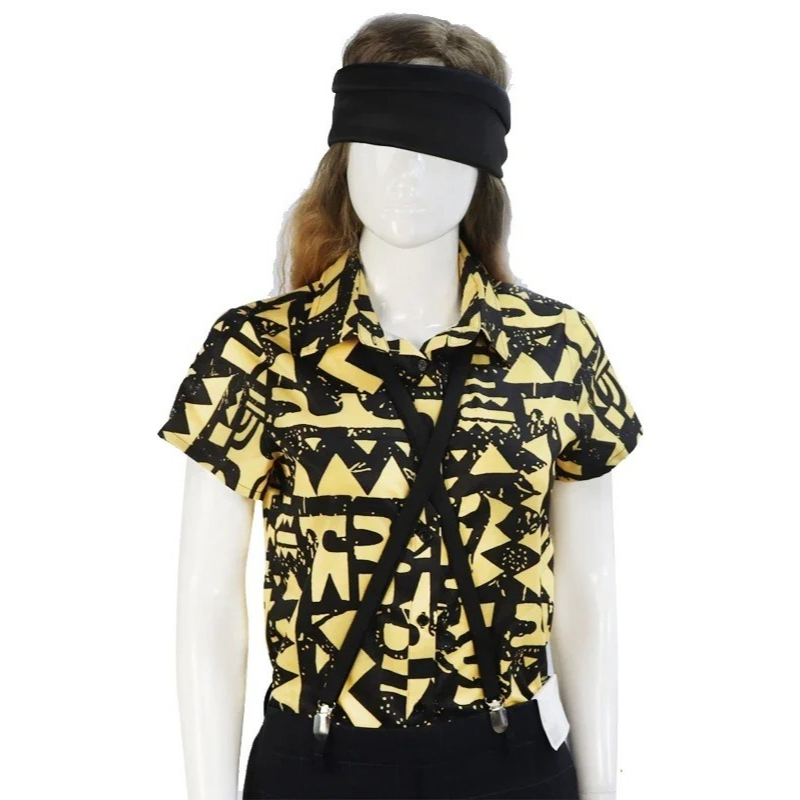 Eleven Yellow Shirt Belts Cosp - Belted Shirt Dress reseña y precio