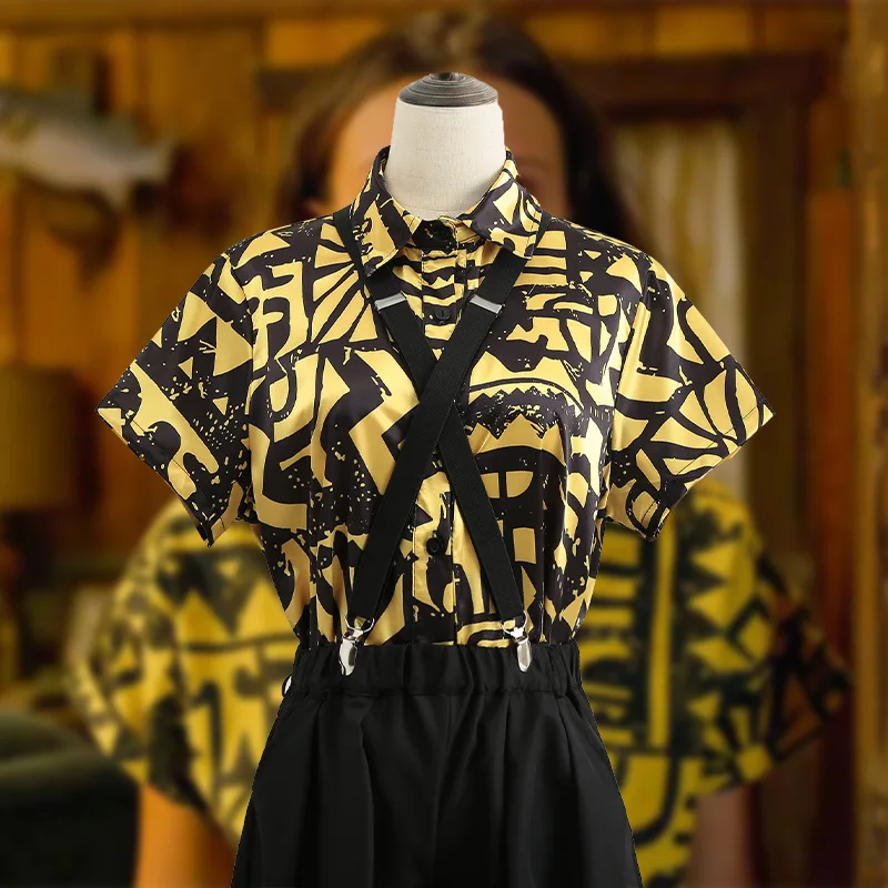 Eleven Yellow Shirt Belts Cosp - Belted Shirt Dress reseña y precio