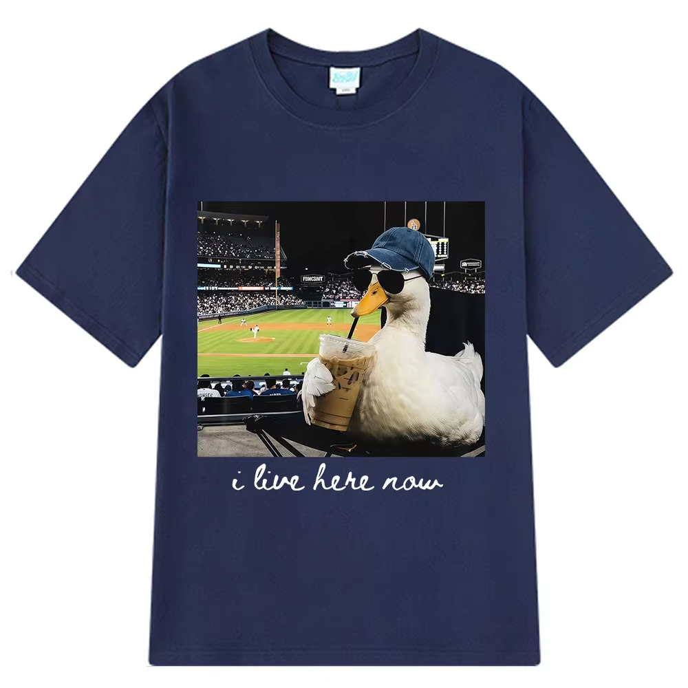 I Live Here Now Funny Goose Me - Women Fashion Now reseña y precio