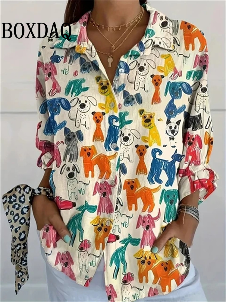 New Women's Spring Shirt Fun P - Women Fashion Fun reseña y precio