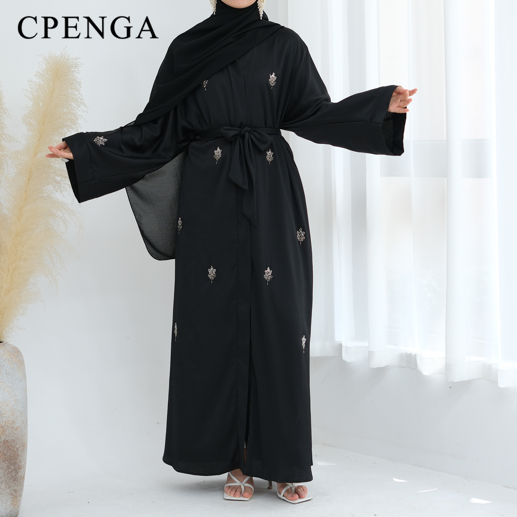 Luxuru Embroidery Dubai Abaya  - Turkey Women Fashion reseña y precio