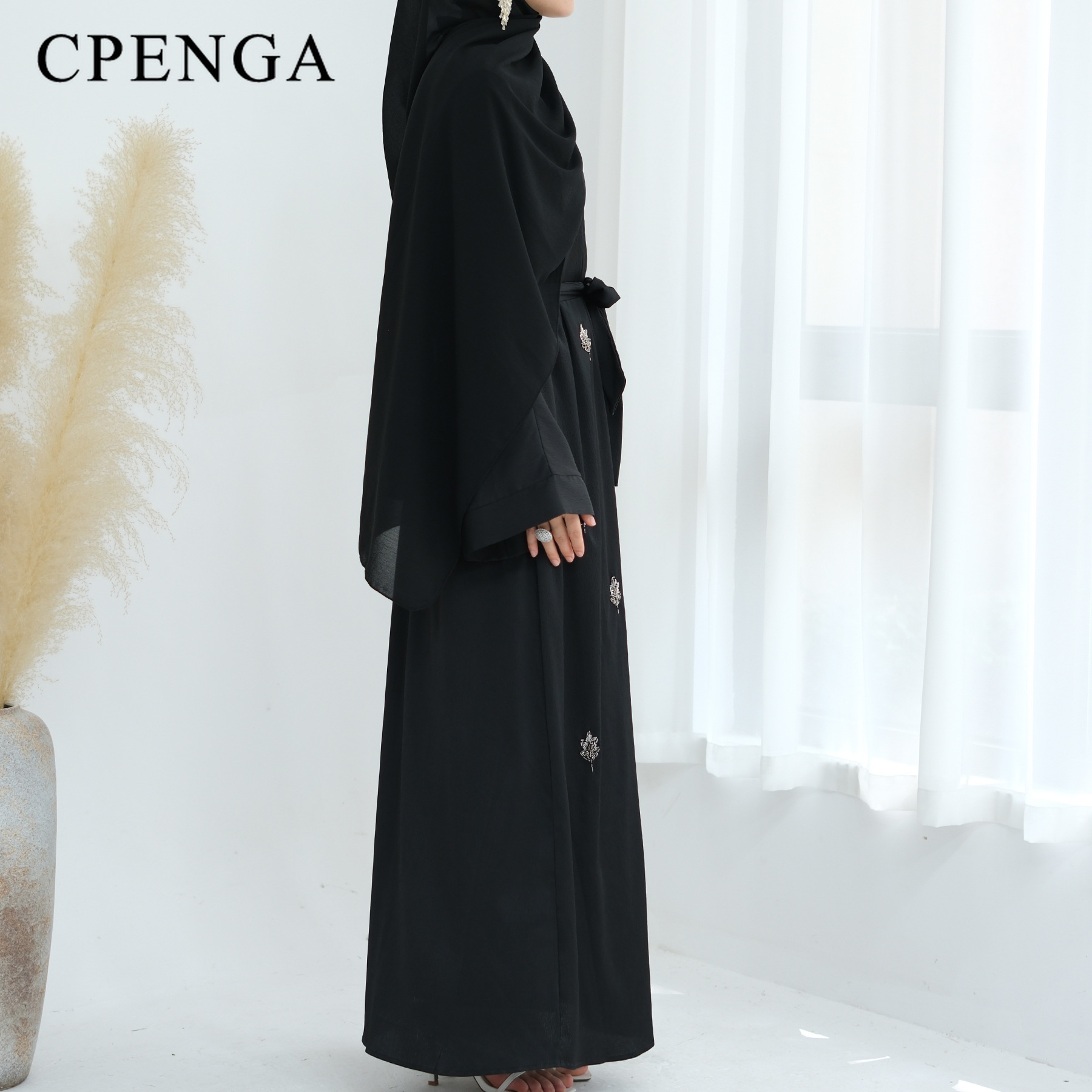 Luxuru Embroidery Dubai Abaya  - Turkey Women Fashion reseña y precio