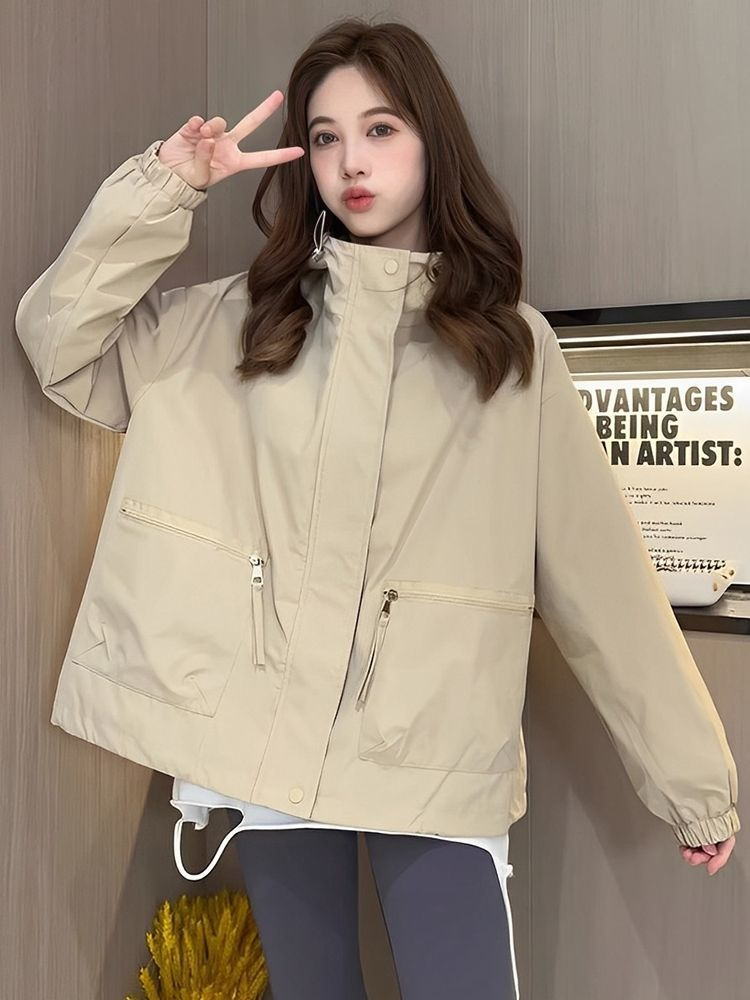 Women's Fashionable Hooded Win - Women'S Fashion Utility Jacket reseña y precio
