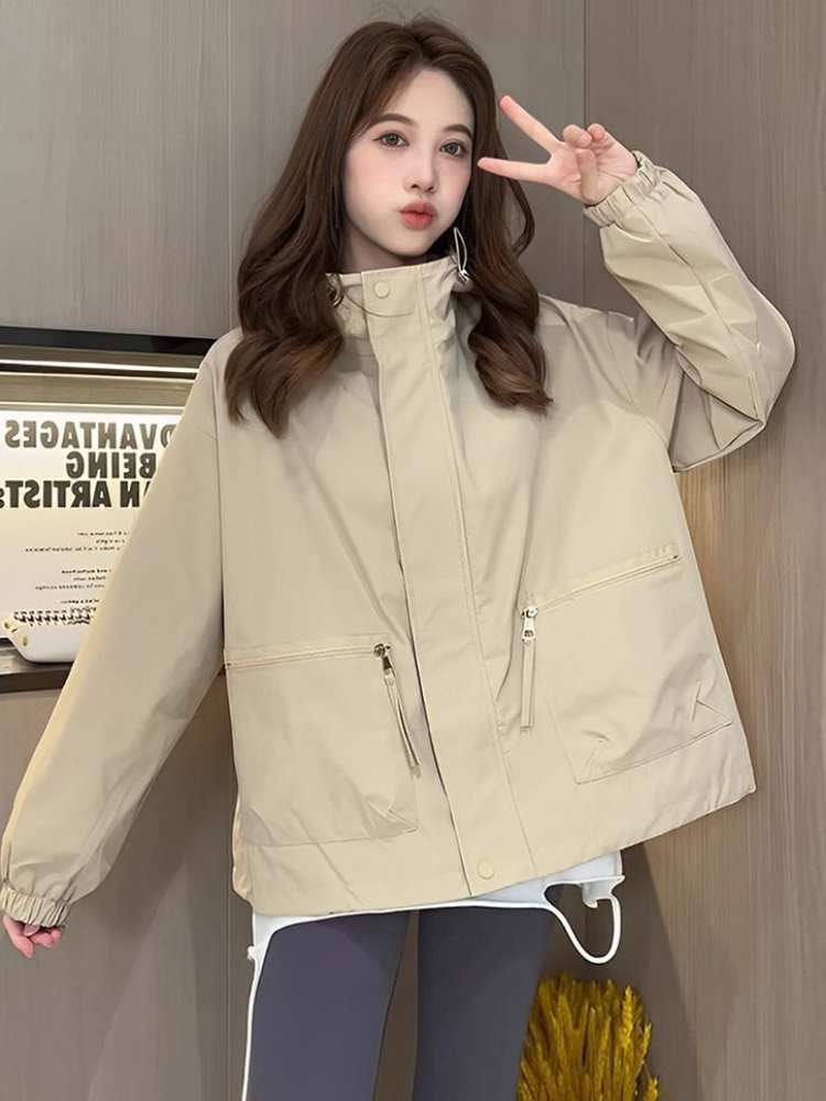 Women's Fashionable Hooded Win - Women'S Fashion Utility Jacket reseña y precio