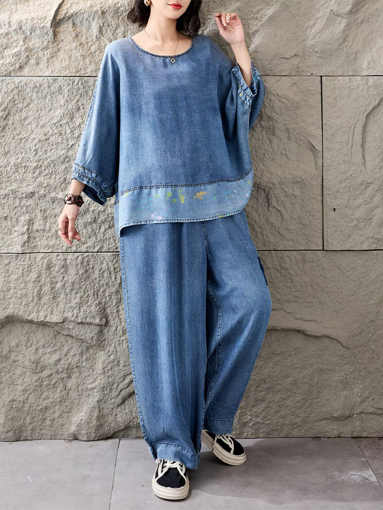 Amax LuluE Summer Outfits Wome - Women Fashion Jeans Top reseña y precio