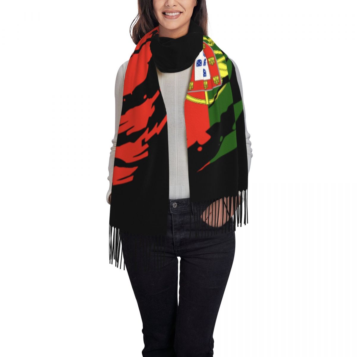 Custom Printed Portugal Flag S - Women'S Fashion Portugal reseña y precio