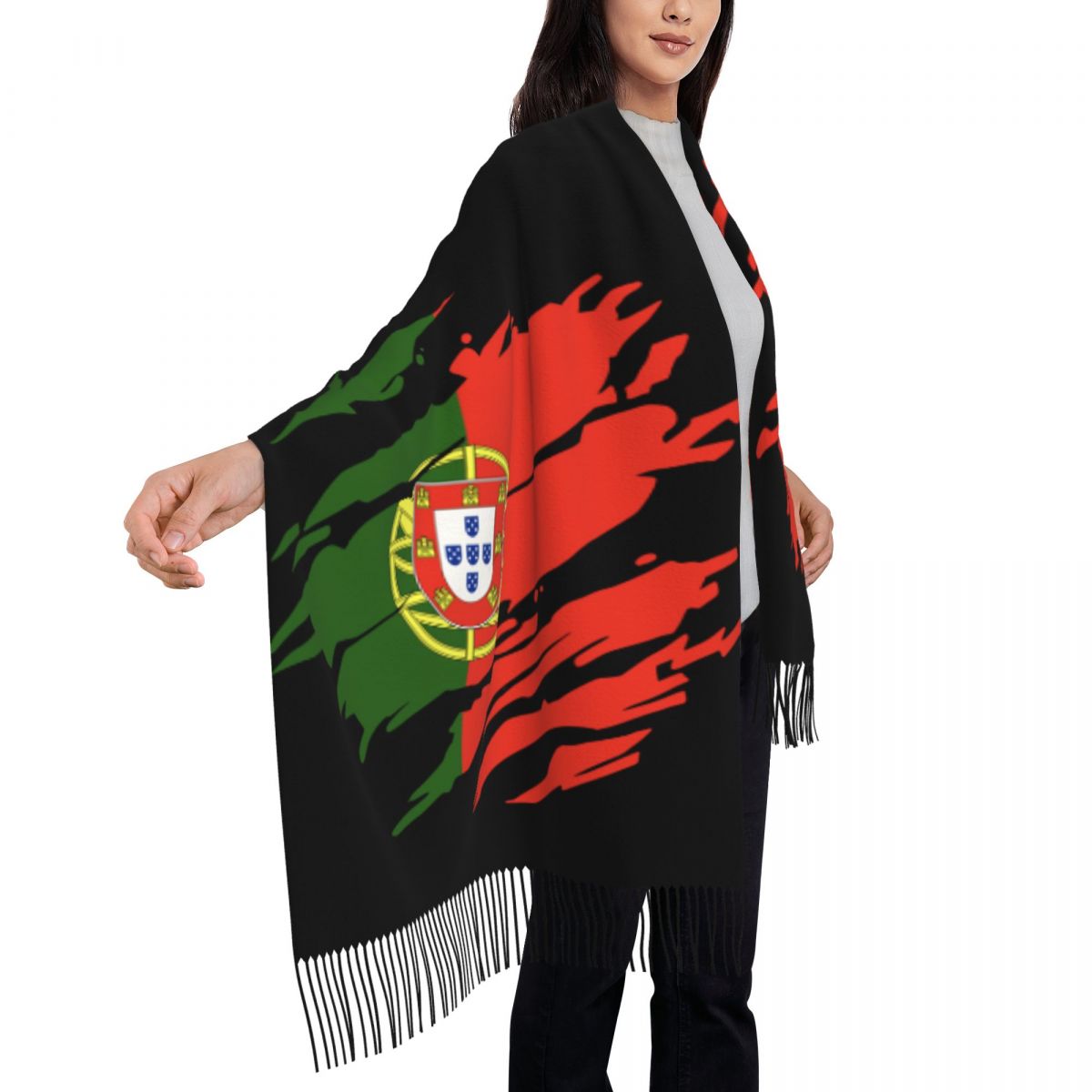 Custom Printed Portugal Flag S - Women'S Fashion Portugal reseña y precio