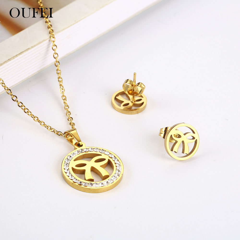 OUFEI Stainless Steel Jewelry  - Women'S Fashion Vogue reseña y precio