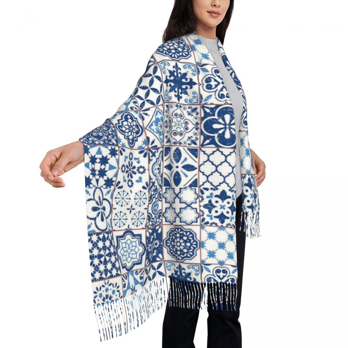 Blue Portuguese Tile Portugal  - Women'S Fashion Portugal reseña y precio