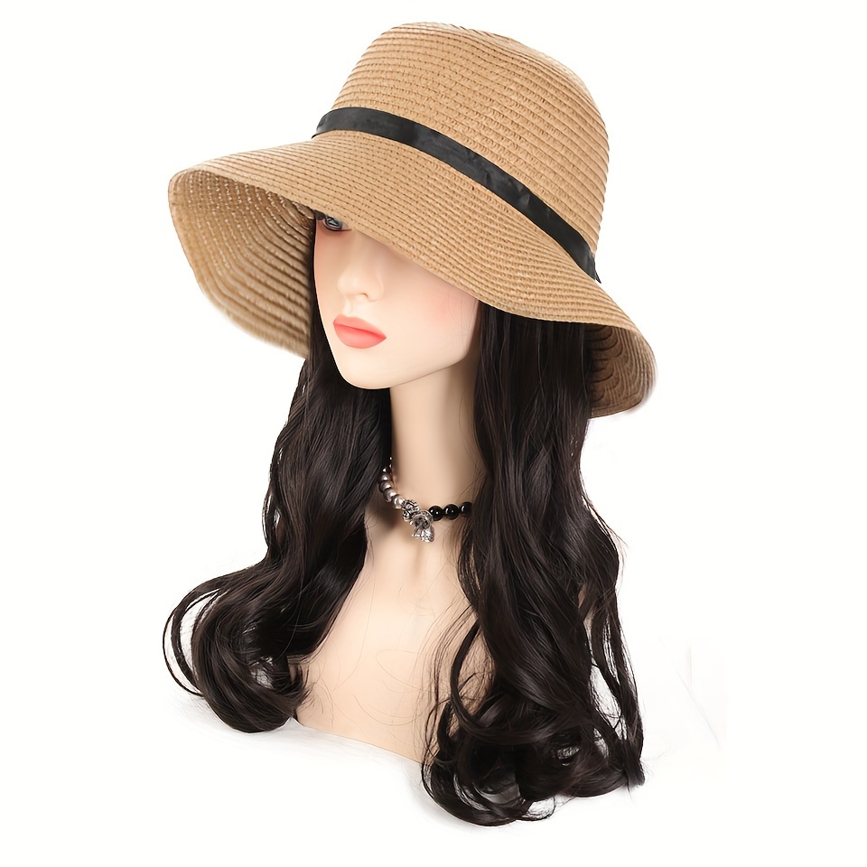 Long  body wave Hat Wig, Long  - Bucket Hat Women reseña y precio