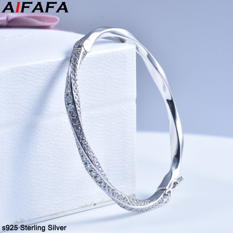 s925 Sterling Silver Bangle fo - Women'S Fashion Jewellery reseña y precio