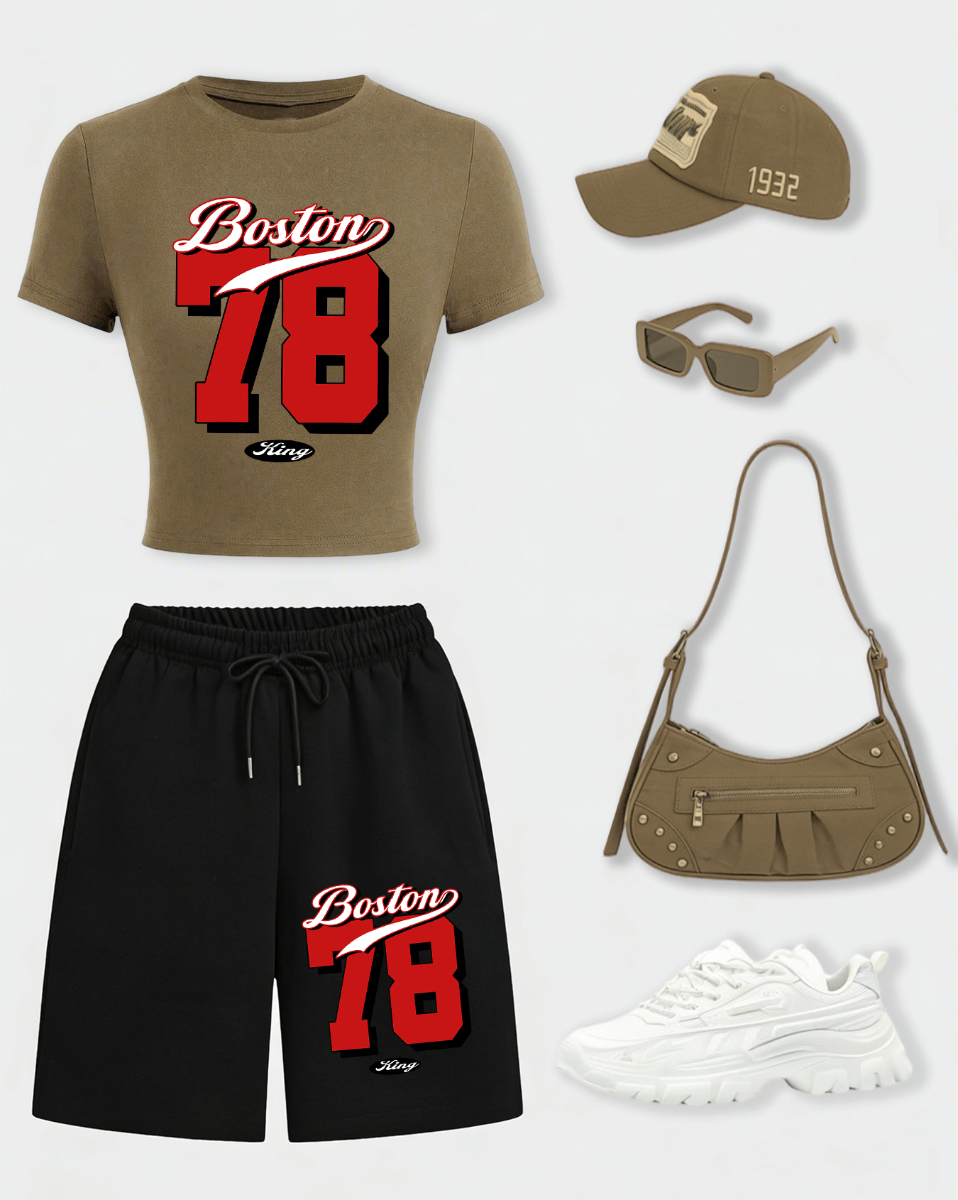 Boston Number 78 Design Womens - Crop Top Women reseña y precio