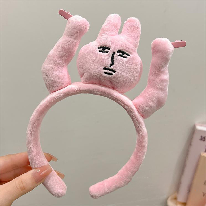 1pc Cute Pink Rabbit Ear Headb - Women Fashion Fun reseña y precio