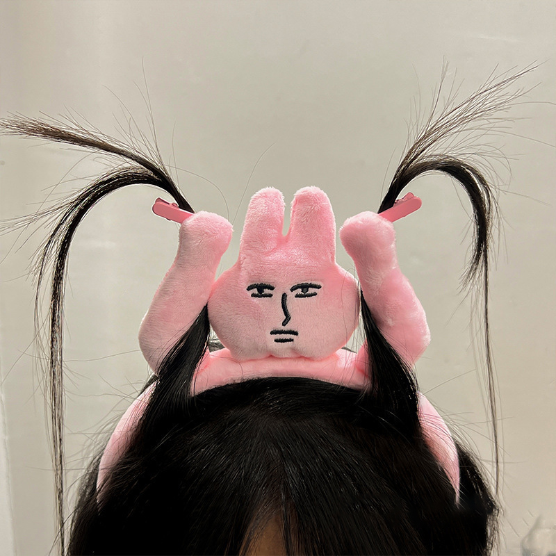 1pc Cute Pink Rabbit Ear Headb - Women Fashion Fun reseña y precio