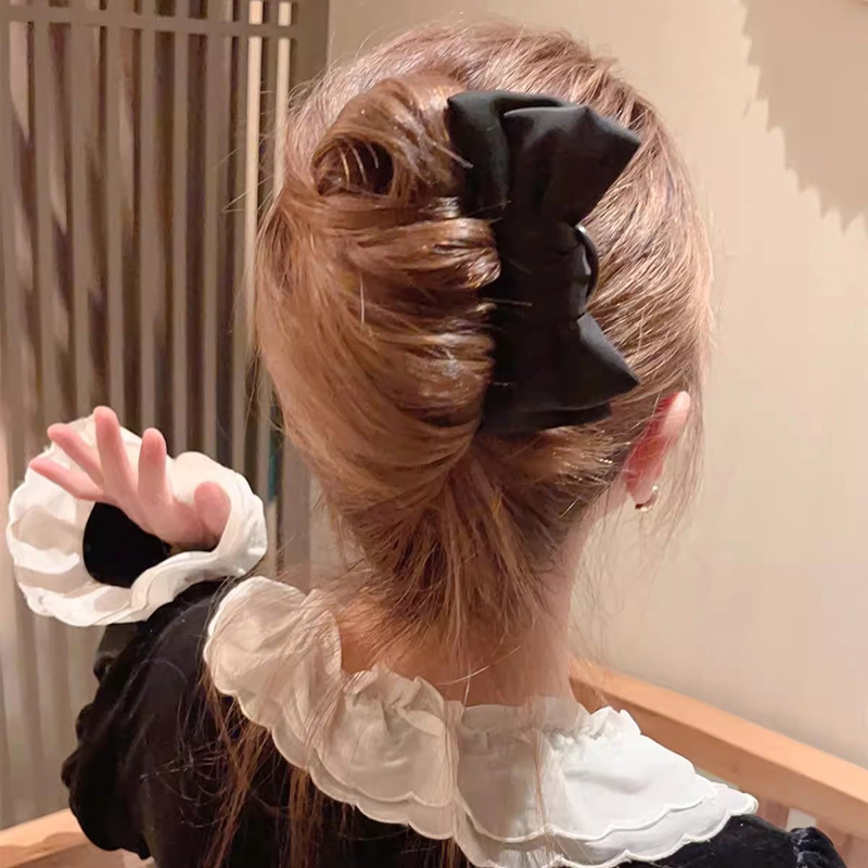Chic Korean-Style Bow U-Shaped - Women'S Fashion Korea reseña y precio