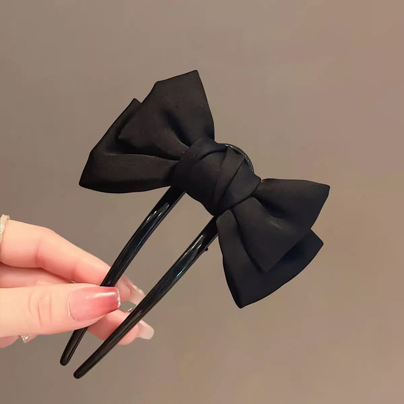 Chic Korean-Style Bow U-Shaped - Women'S Fashion Korea reseña y precio
