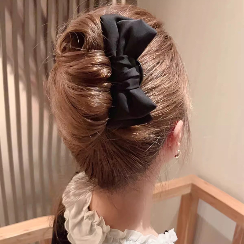 Chic Korean-Style Bow U-Shaped - Women'S Fashion Korea reseña y precio