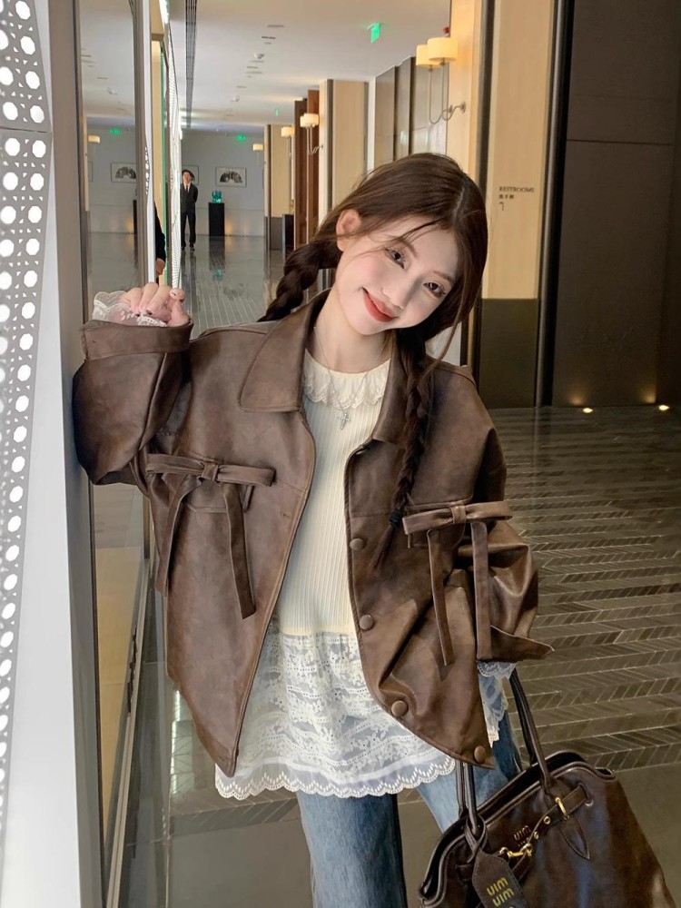 Biker Jackets Womens Jacket Ja - Women'S Fashion Utility Jacket reseña y precio