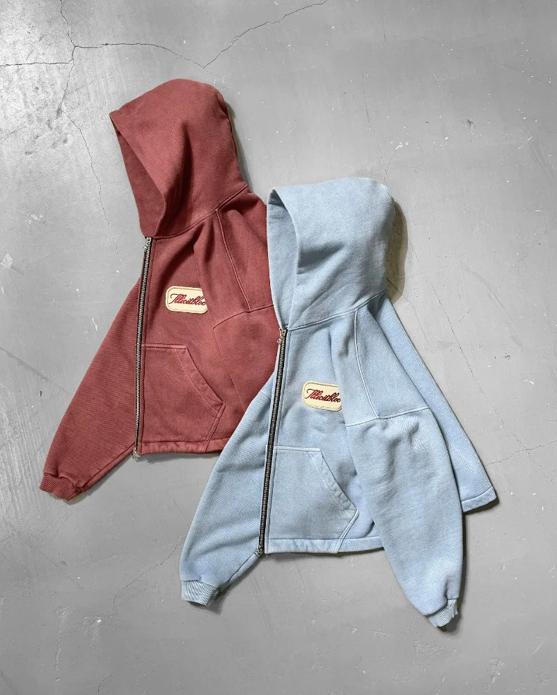 Y2K Fashion New Letter Embroid - Women'S Fashion Zip Up Hoodies reseña y precio