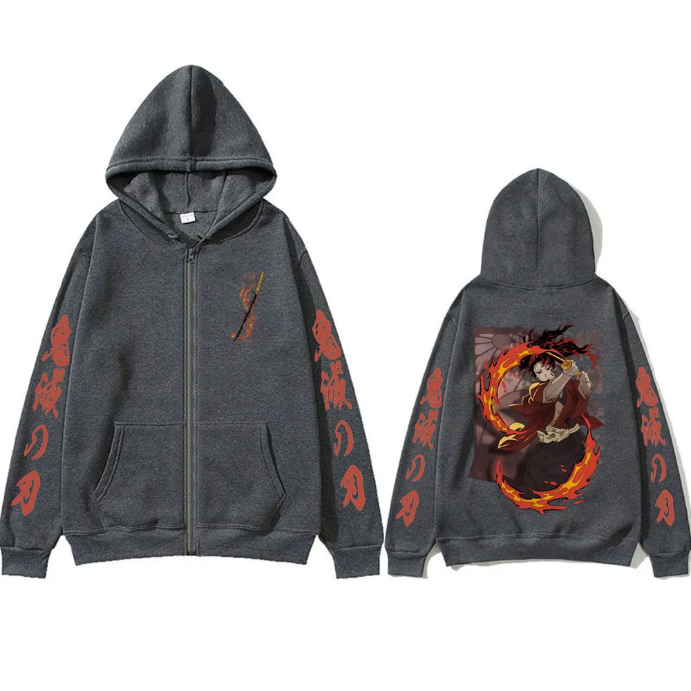 New Demon Slayer Tsugikuni Yor - Women'S Fashion Zip Up Hoodies reseña y precio