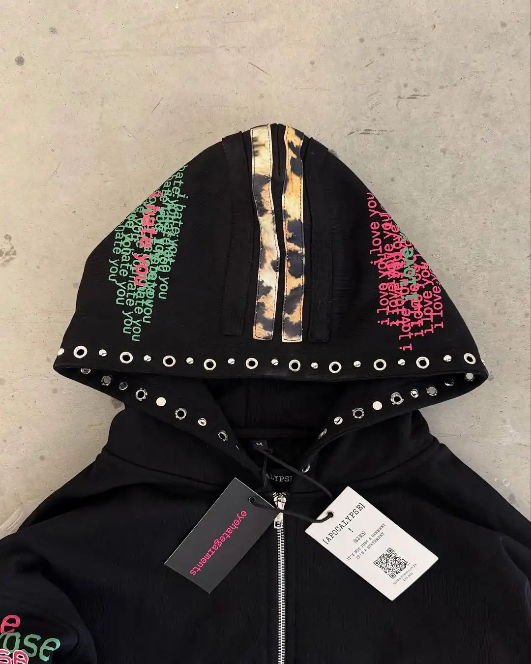 Eyehategarment Street Fashion  - Women'S Fashion Zip Up Hoodies reseña y precio