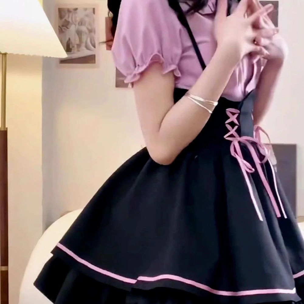 Jirai Kei Cosplay Costume Anim - Women'S Fashion Korea reseña y precio