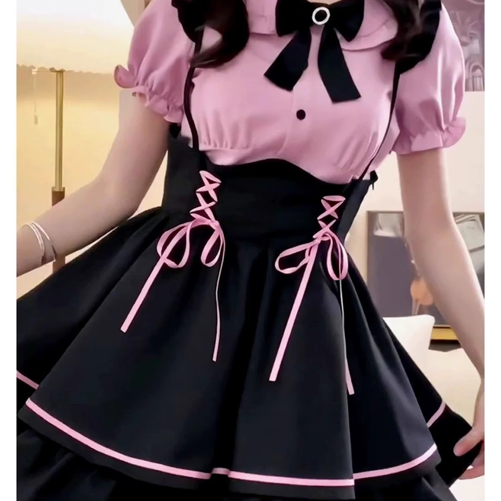 Jirai Kei Cosplay Costume Anim - Women'S Fashion Korea reseña y precio