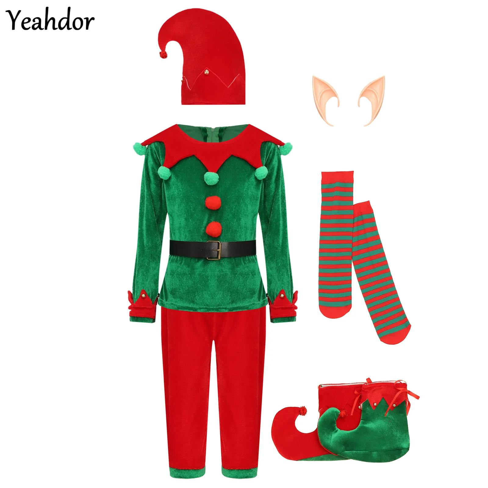 Boys Christmas Santa Claus Cos - Belted Shirt Dress reseña y precio