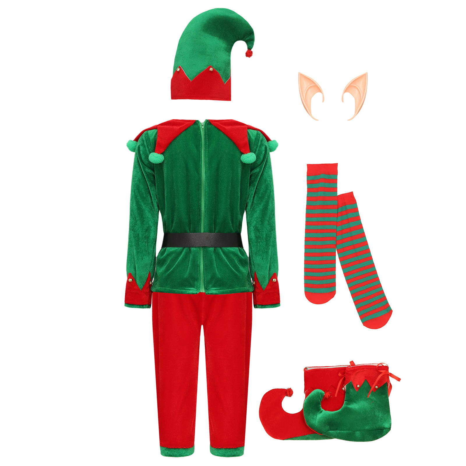 Boys Christmas Santa Claus Cos - Belted Shirt Dress reseña y precio
