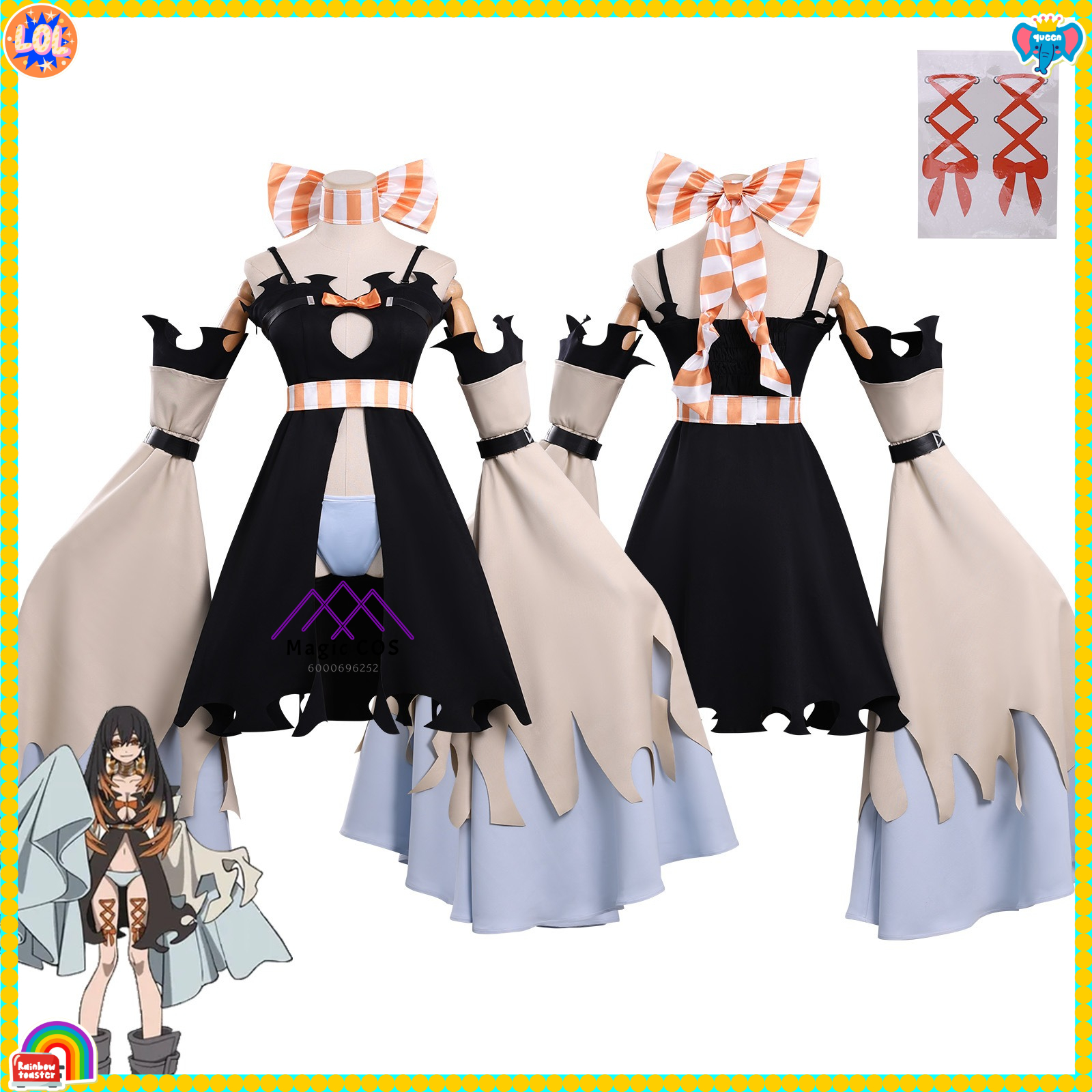 Fashion Gachiakuta Cosplay Cos - Women'S Fashion Korea reseña y precio