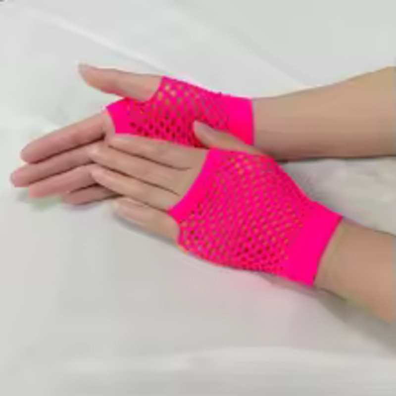 1Pair Short Fishnet Net Gloves - Women'S Fashion Vogue reseña y precio